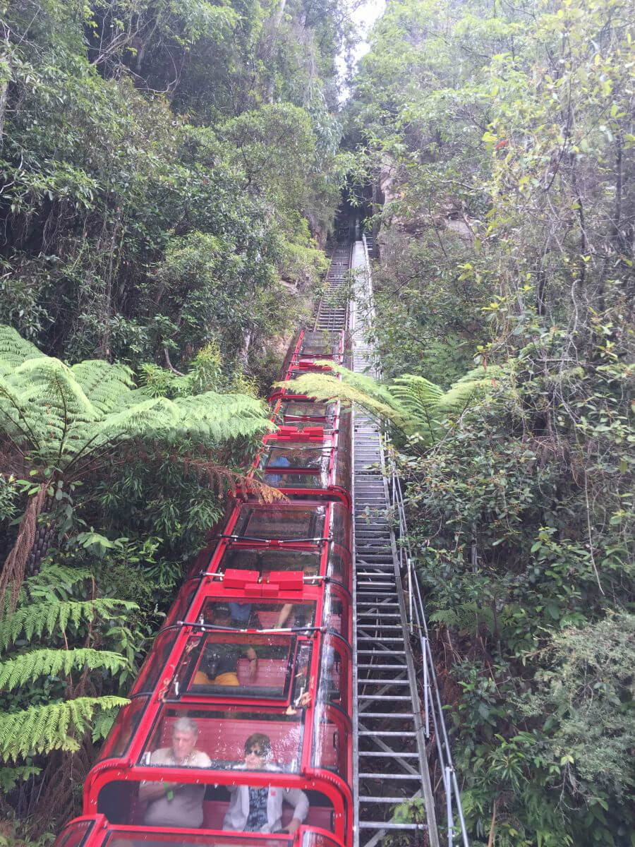 雪梨藍山纜車
