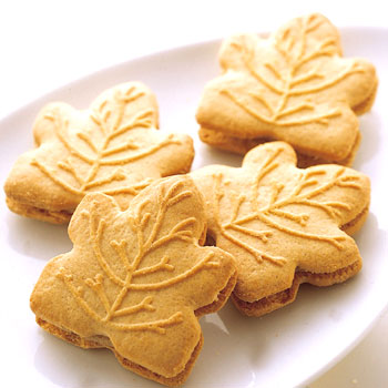 楓葉夾心餅乾