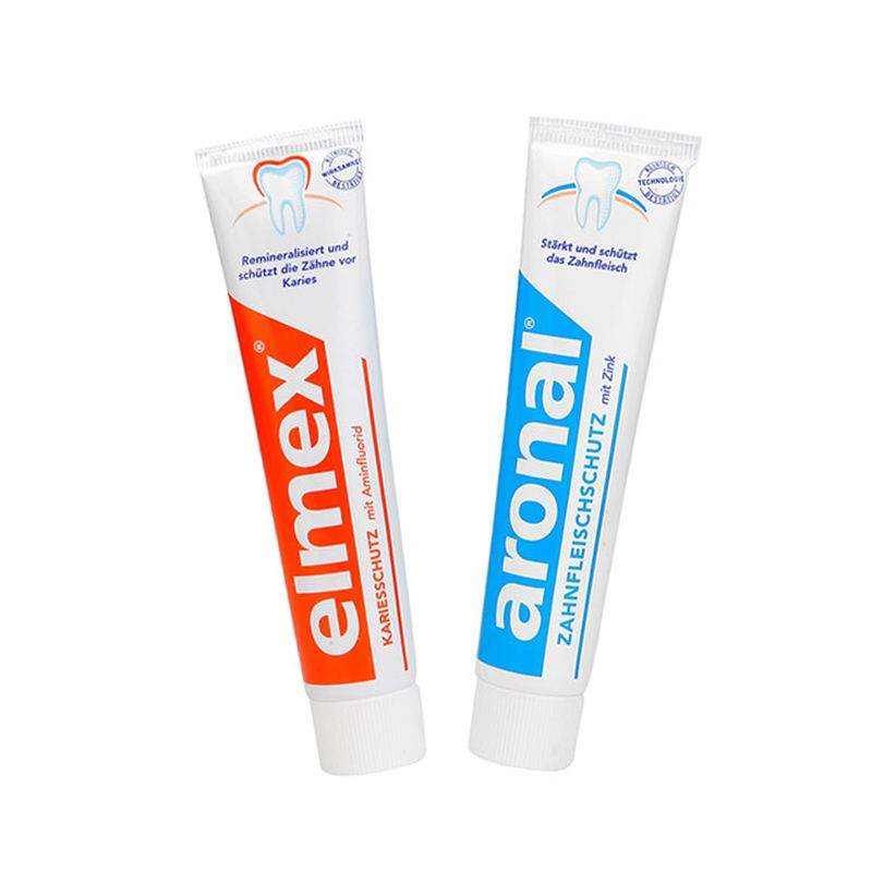 Aronal & Elmex 早晚雙效牙膏組