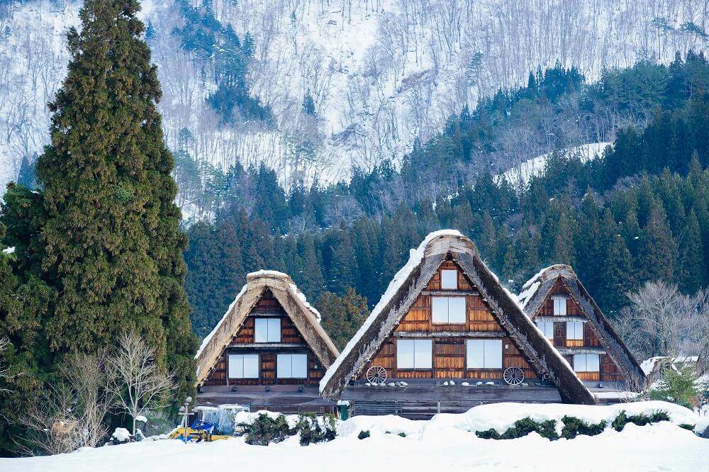 日本白川鄉合掌村