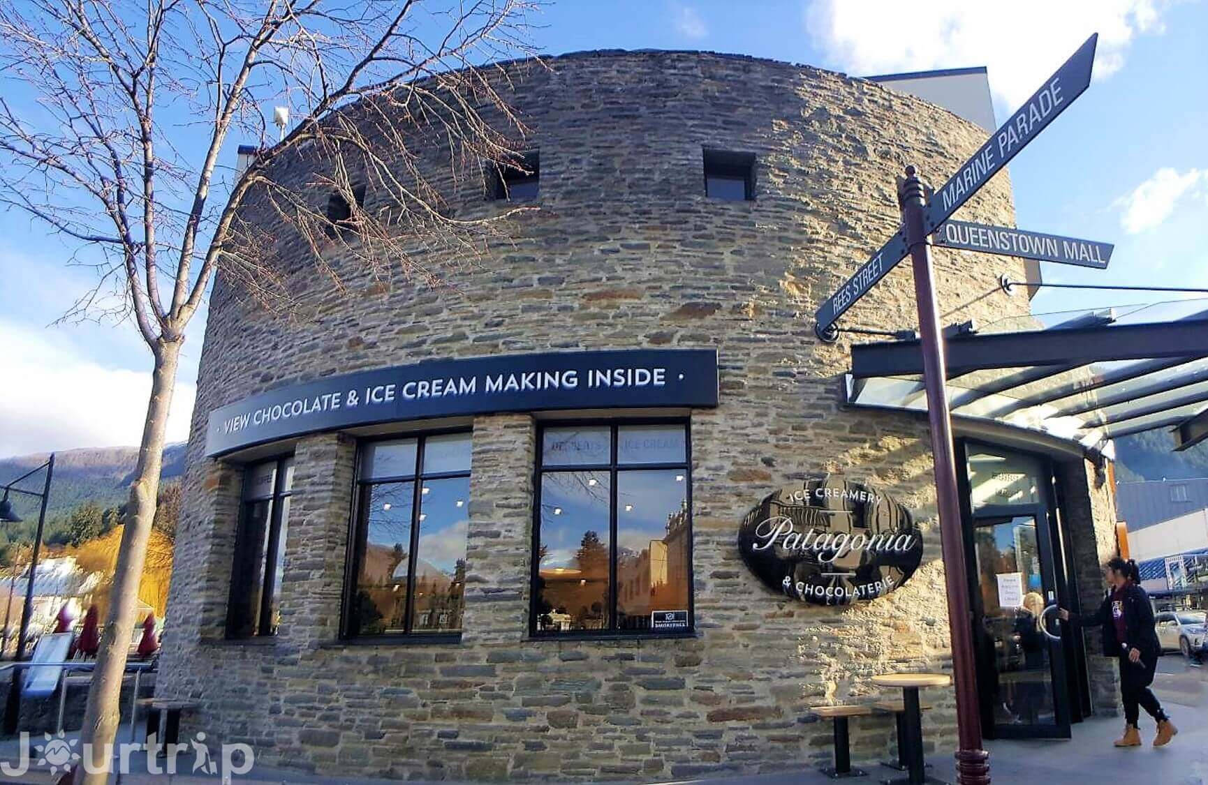 皇后鎮Patagonia冰淇淋店