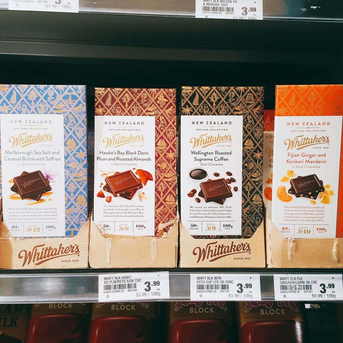 Whittaker's巧克力