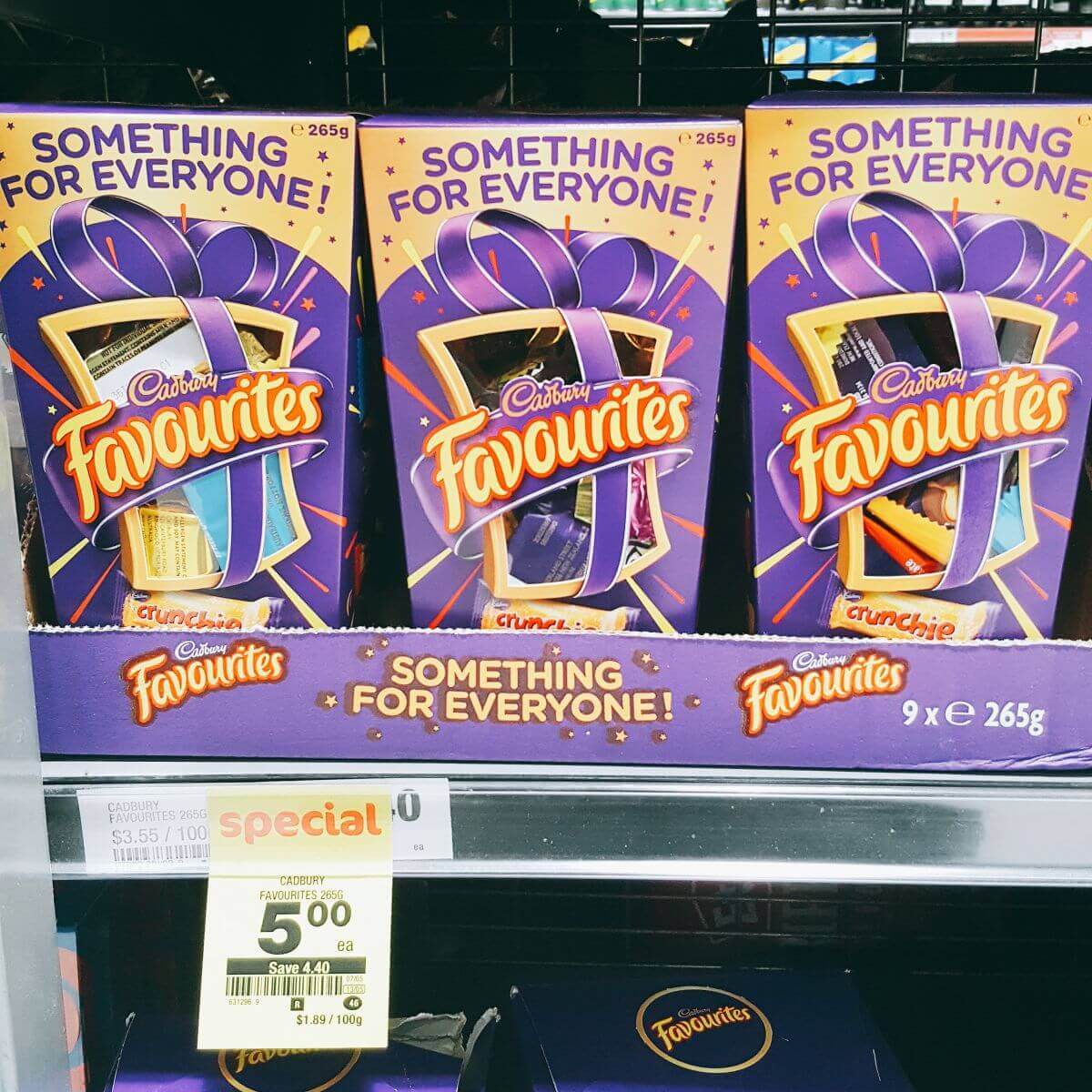 Cadbury紐西蘭國民巧克力